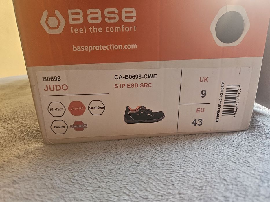 Buty robocze ochronne sandały Base 43