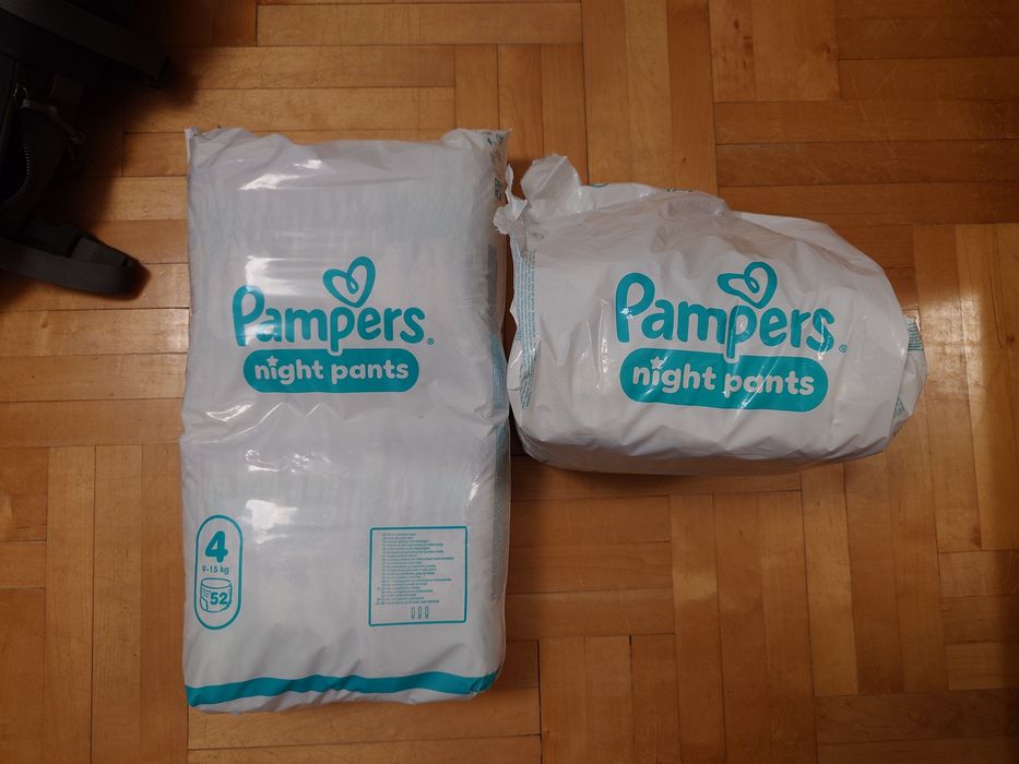 Pieluchomajtki pampers night pants 4