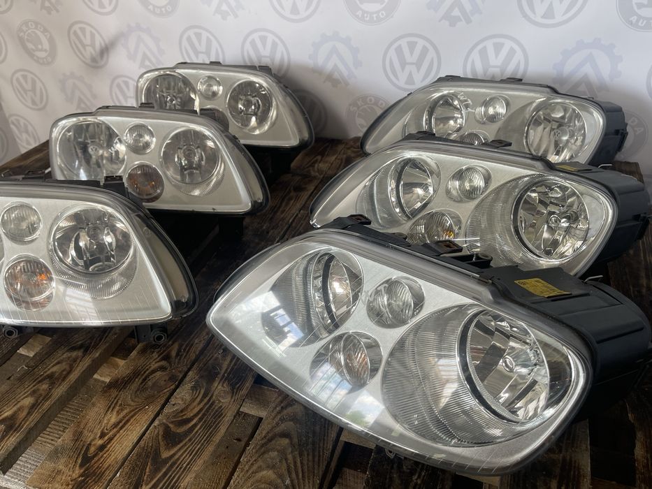 Фара передня Тоуран фари Touran  2003-2007 ліхтар передній Туран