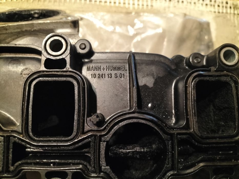 Klapy wirowe nastawnik kolektor ssący od Audi Q5 2.0 TDI