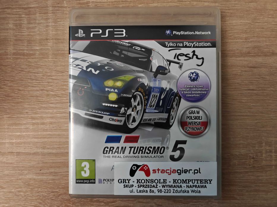 Gran Turismo 5 Academy Edition PL PS3 Playstation 3