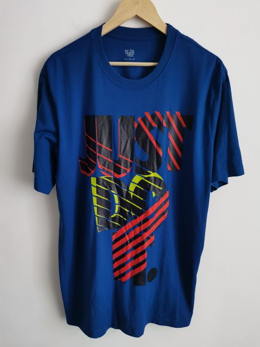 Nike t-shirt koszulka sportowa krótki rękaw męska logowana XL