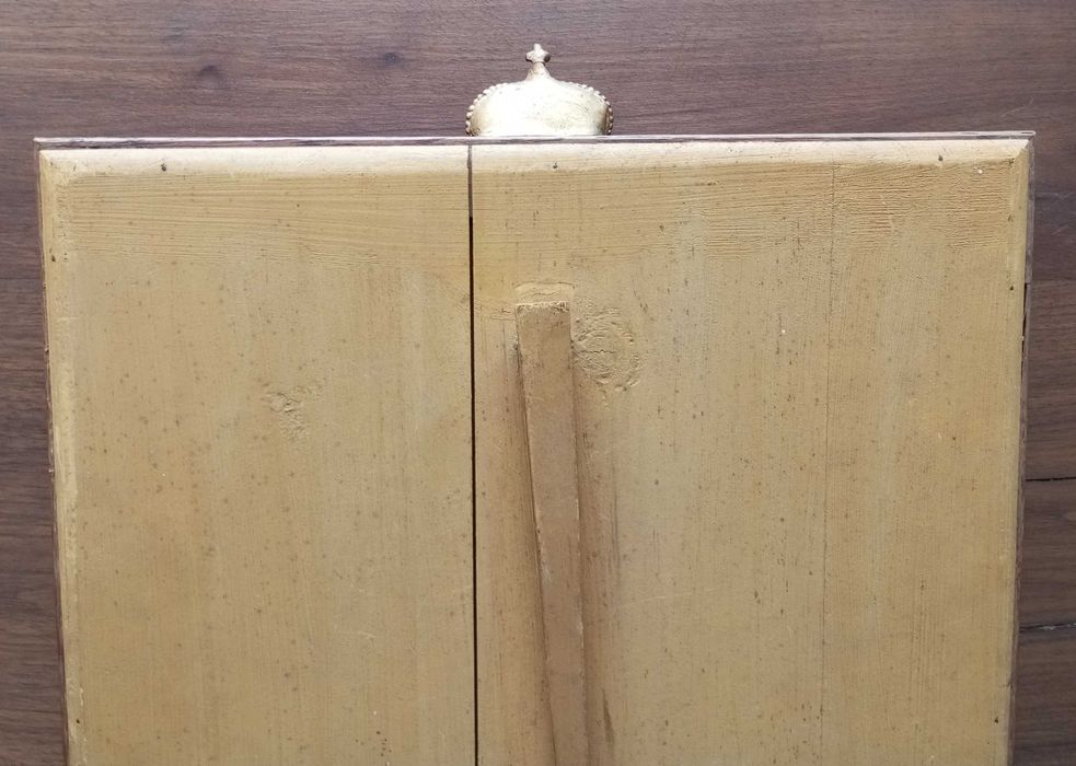 Antigo retrato emoldurado Rei D. Manuel II assinado