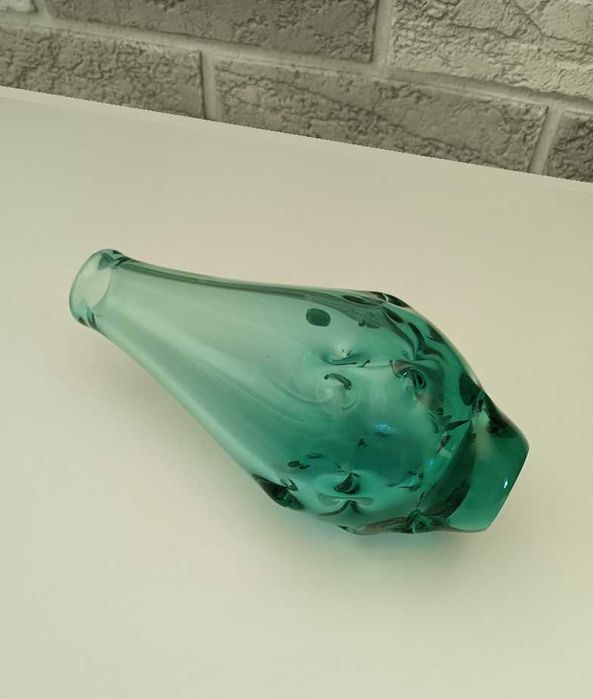 Czeskie szkło wazon M.Klinger