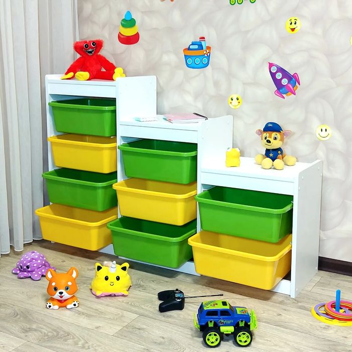 ‼️СТЕЛАЖ для іграшок ‼️органайзер Поличка Комод для іграшок дитячий