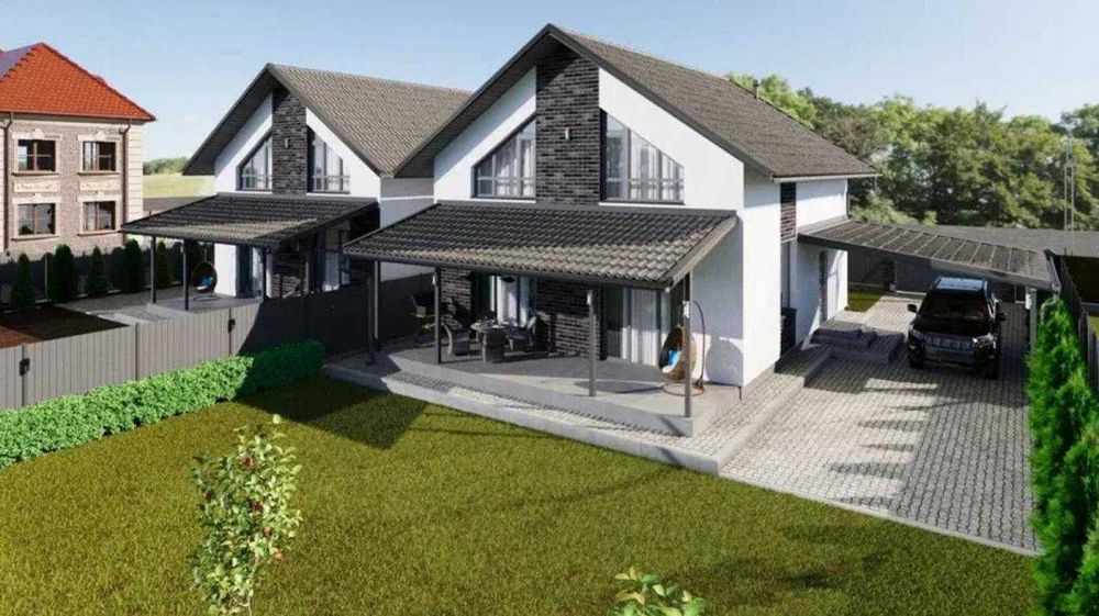 Продаж будинку 150м2  із власною земльно ділянкою 5 соток в с. Крюківщина