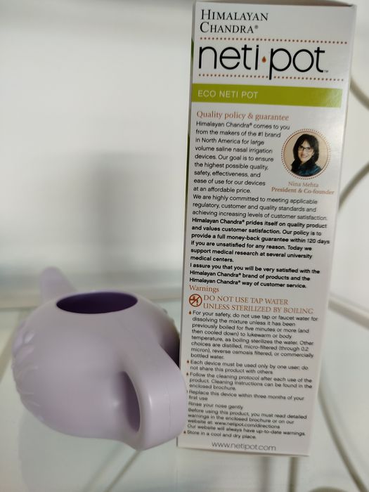 Neti pot / lota nasal