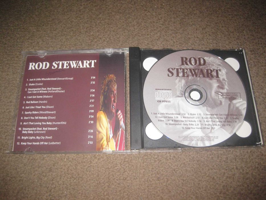 CD do Rod Stewart