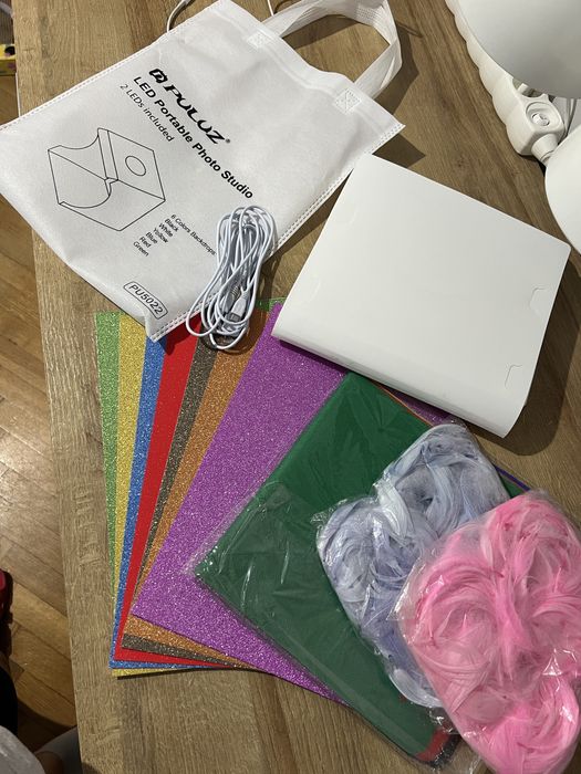 Puluz namiot bezcieniowy 2x led