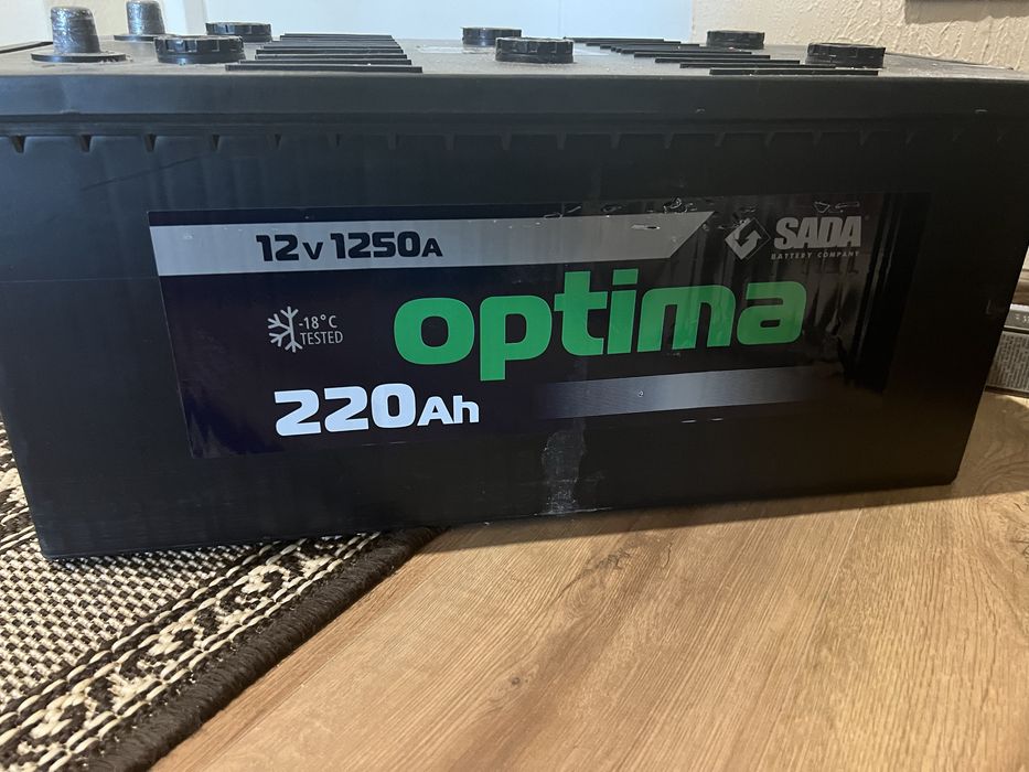 Акумулятор optima 220 mah 12 v
