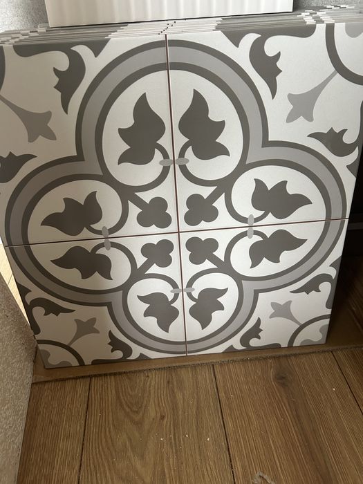 Gres dover grey patchwork 45x45