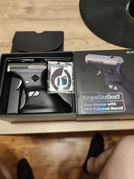 Myszka pionowa pistolet ergostrike7