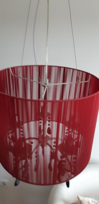 Candeeiro teto e sala.