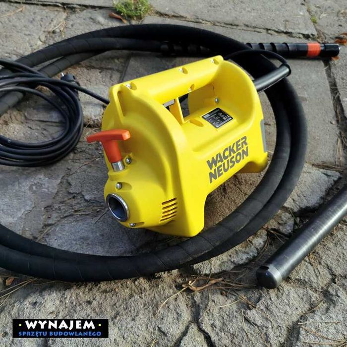 Wibrator do betonu zagęszczarka wacker atlas copco enar weber wynajem