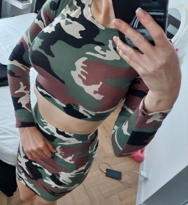 Komplet moro Xstrit Fashion top + spódnica