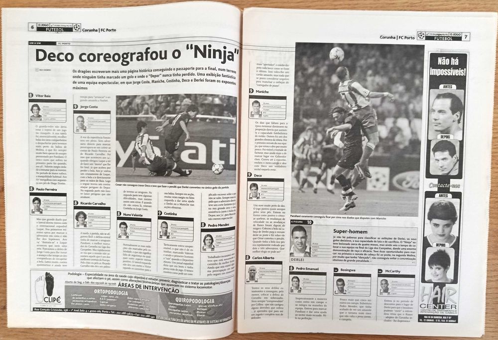 F.C.Porto - Os maiores - Vitória frente ao Corunha (0-1) Liga dos Campeões - 2003-04