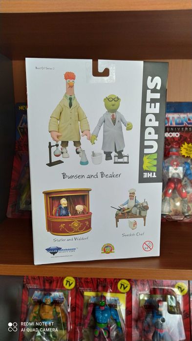 Figuras The Muppets Select Best of Series Bunsen & Beaker