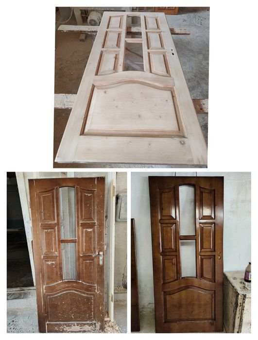 Дерев’яні двері • Реставрація • Лакування • Монтаж • Заліщики