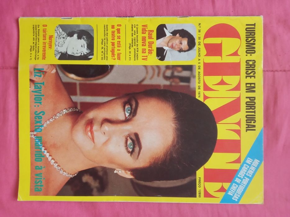 6 revistas  GENTE  ( 1974 e 1975 )