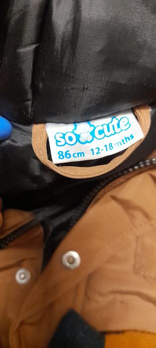 Kurtka dla chłopca r.86