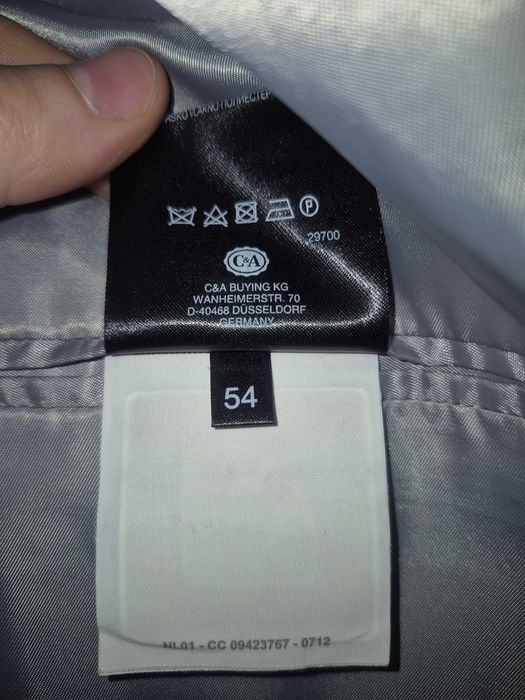 Garnitur męski z spodniami rozmiar 54 C&A