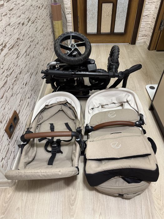 Коляска 2 в 1 jane crosswalk-r micro Bronze