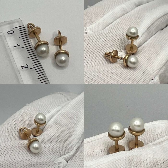 Золотые сережки 585, 2,52г