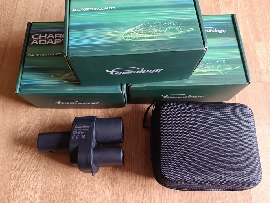 Адаптер перехідник ccs2 tesla nacs Тесла переходник