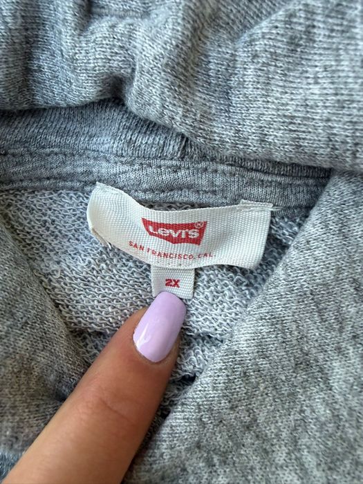 Szara bluza męska Levi's XXL