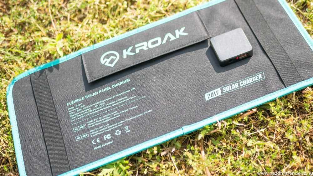 Солнечная батарея 20W зарядка USB 5V/3A+DC 5,1 мм 17,6V/1А станция