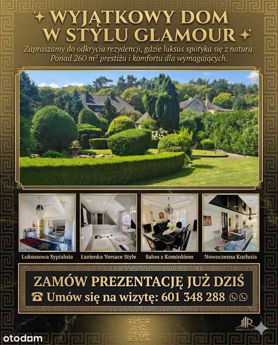 Unikalna Rezydencja Glamour z własnym strumykiem - Bukowe