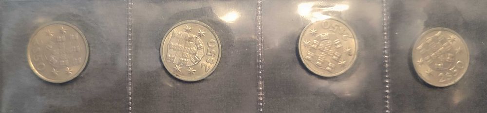 Bolsa 2 com 20 moedas da minha coleção