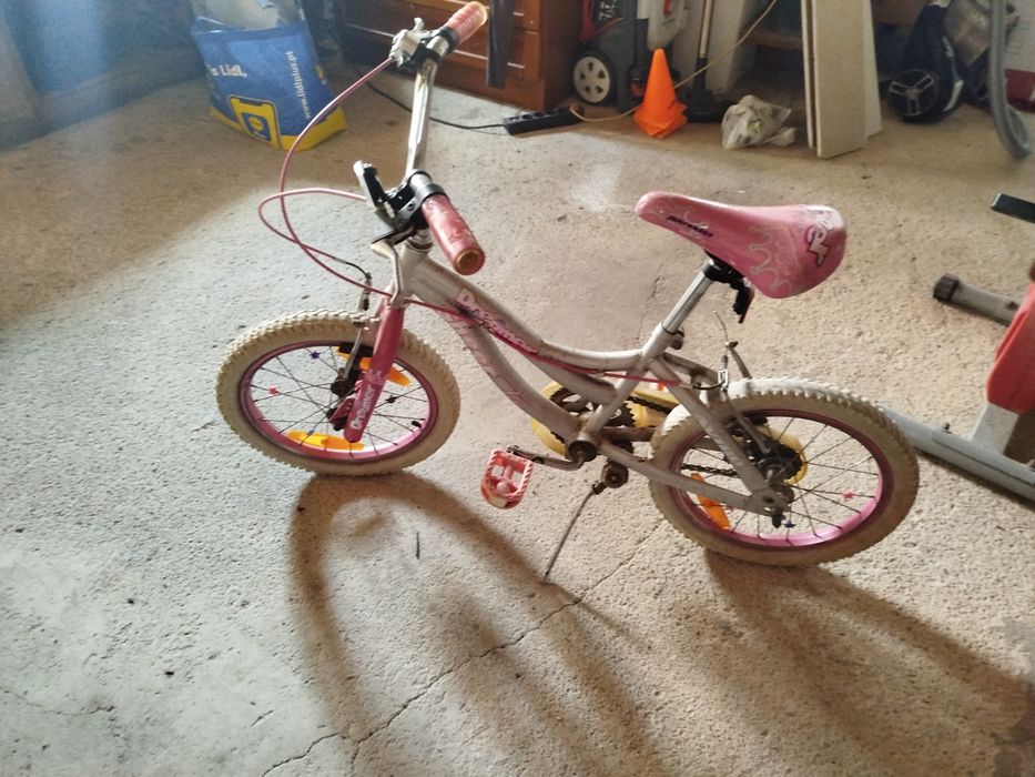 Bicicleta já com uso