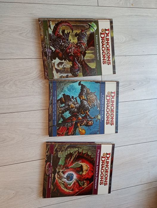 Dungeons & Dragons 4 edycja komplet podręczniki