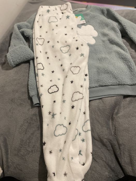 Домашній  піжамний костюм теплий новий з бірками L M