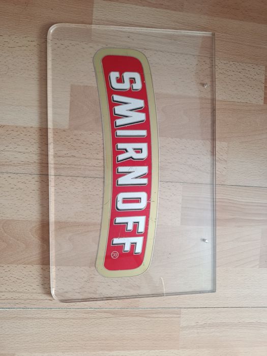 Reklama szyldy smirnoff