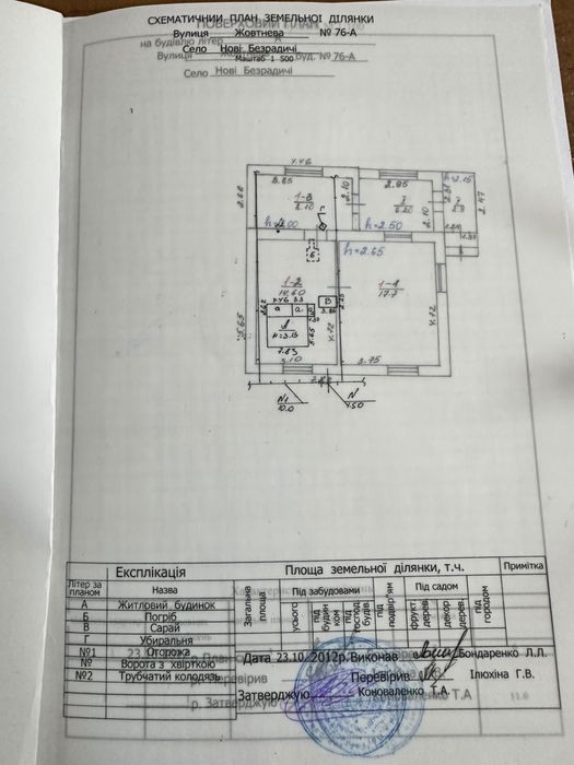 Будинок з газом від власника, 10сот, Нові Безрадичі