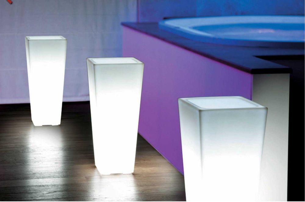 Mobiliario com iluminação