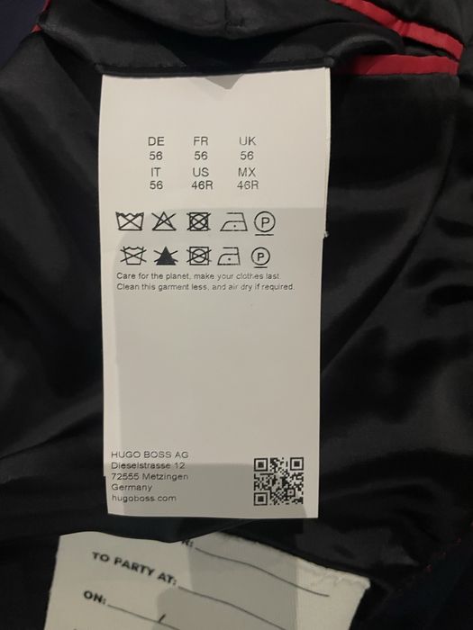 Костюм Hugo Boss