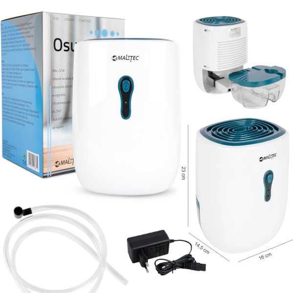 Осушувач повітря з поглиначем вологи DH-800 білий