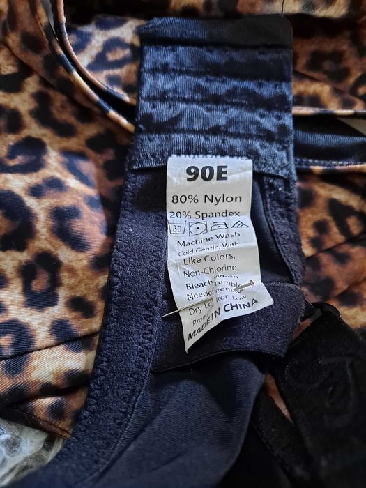 Strój kompielowy dwuczęściowy damski duży.