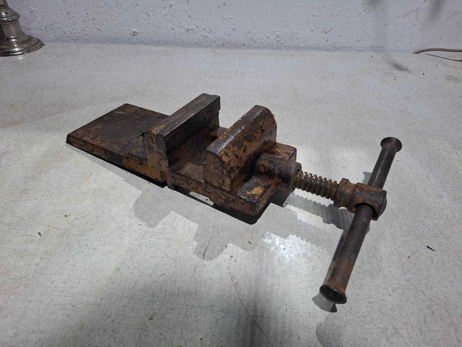 Stare imadło maszynowe 115mm