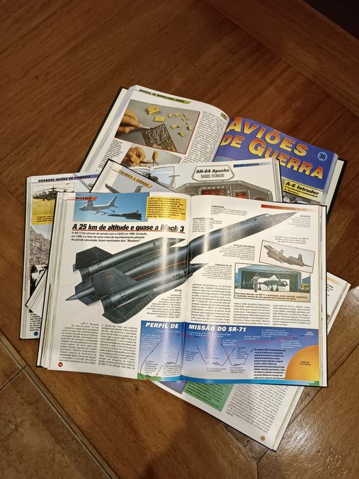 Livros de Aviões de Guerra mais um livro de Manual de Modelismo Aéreo