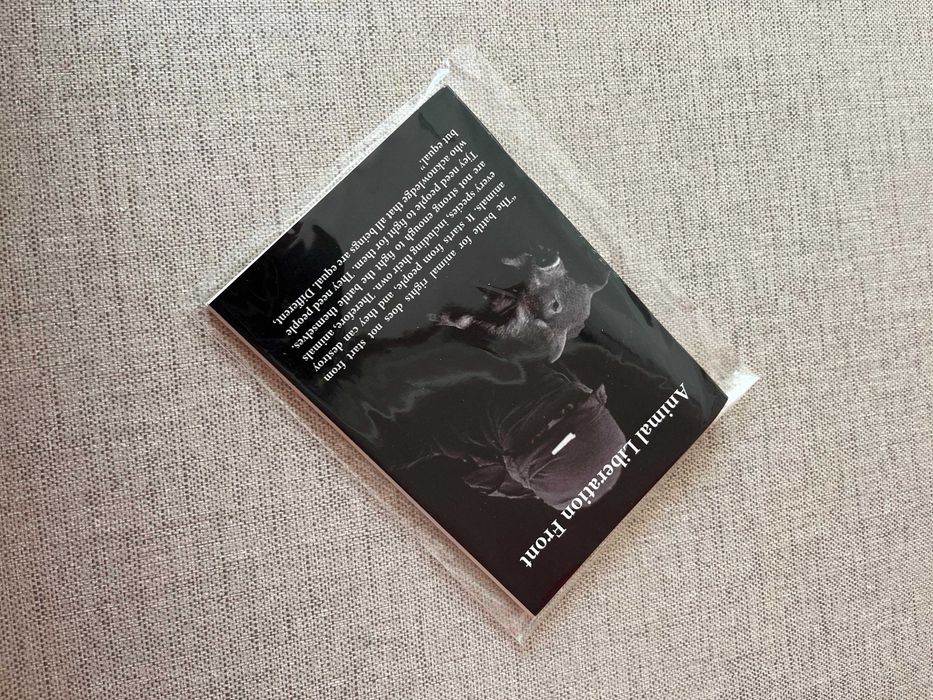Caderno Temático Animal Liberation Front – Novo!