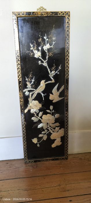 Placa decorativa chinesa