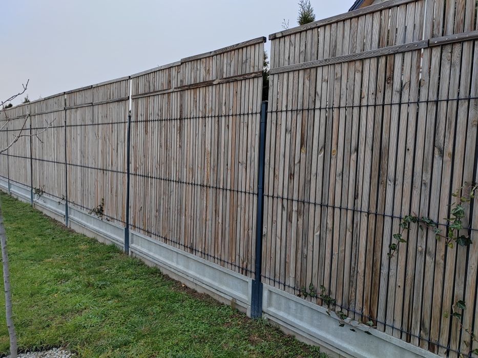 Lamele do płotu panelowego