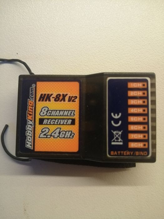 Aeromodelismo  avião receptor