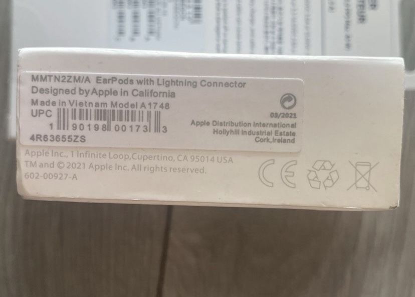 Nowe Oryginalne Słuchawki Przewodowe iphone Lighting Apple Okazja!!!