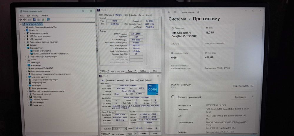 Lenovo LOQ 15IAX9 RTX 3050 6GB
