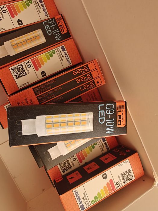 Żarówka G9 LED 10W 900lm biała ciepła 3000K 10W=90W